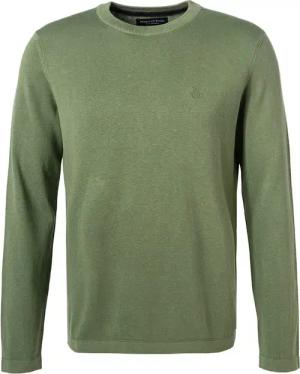 Marc O'Polo Herren Pullover grün unifarben
