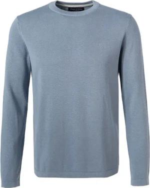 Marc O'Polo Herren Pullover blau unifarben