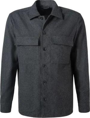 Marc O'Polo Herren Overshirt grau meliert