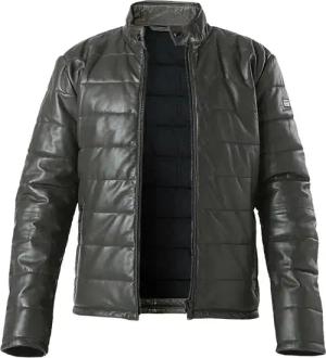 JOOP! Herren Lederjacke grün