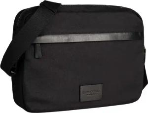 Marc O'Polo Herren Umhängetasche schwarz Mikrofaser/Nylon