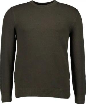 Marc O'Polo Herren Pullover grün unifarben