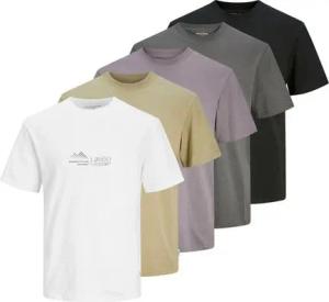 Jack & Jones T-Shirt JCOLIMA (5-tlg)