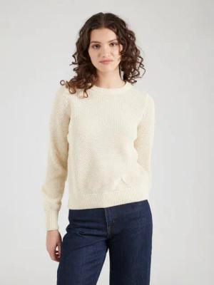 Vero Moda Rundhalspullover VMAMAZING (1-tlg) Lochmuster