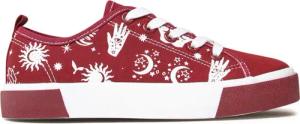 Nelli Blu Sneakers aus Stoff CSS20408-03 Dunkelrot