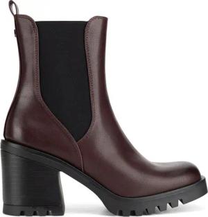 Jenny Fairy Klassische Stiefeletten WYL3917-1 Dunkelrot