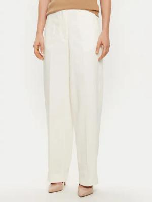 Tommy Hilfiger Stoffhose WW0WW43809 Écru Regular Fit