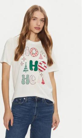 ONLY T-Shirt Rosie 15332339 Weiß Regular Fit