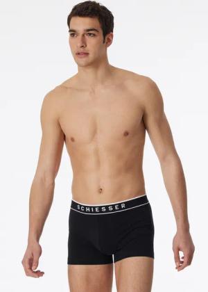 Shorts 5er-Pack Organic Cotton Webgummibund schwarz - 95/5 5