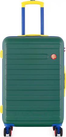 Semi Line Mittlerer Koffer T5846-2 Grün