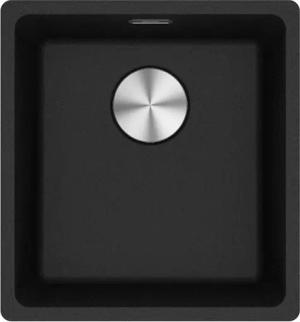 FRANKE Einbauspüle Maris Unterbau MRG 110-37 Onyx Handbedienung ab 45cm