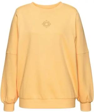 Buffalo Sweatshirt Loungeshirt mit großem Rückenprint- mit Glanz-Effekt, Loungewear
