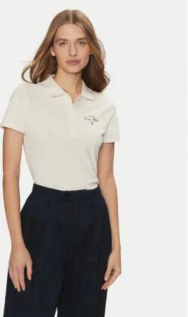 Tommy Hilfiger Poloshirt WW0WW43930 Beige Slim Fit