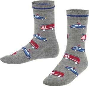 FALKE Socken Police and Fire Cars (1-Paar) mit nachhaltiger Baumwolle