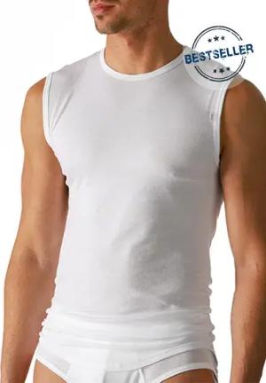 Mey Herren City-Shirt weiß Baumwolle & Mix unifarben