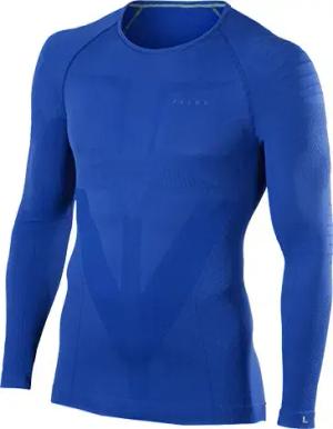 Falke Herren Longsleeve blau Mikrofaser/Funktion unifarben