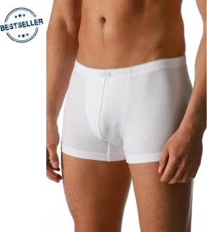 Mey Herren Shorty weiß Baumwolle & Mix unifarben
