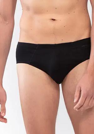 Mey Herren Mini-Slip schwarz Pima unifarben