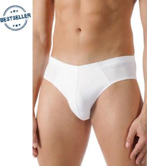 Mey Herren Mini-Slip weiß Pima unifarben
