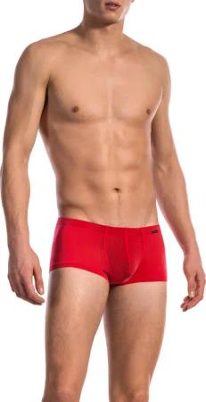 Olaf Benz Herren Minipants rot Mikrofaser/Funktion unifarben