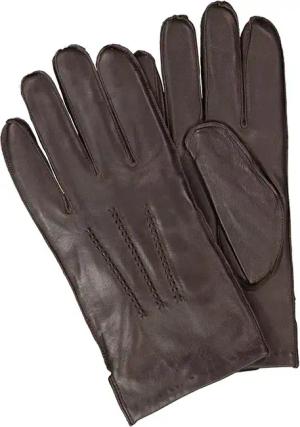 JOOP! Herren Leder-Handschuhe braun Lammleder