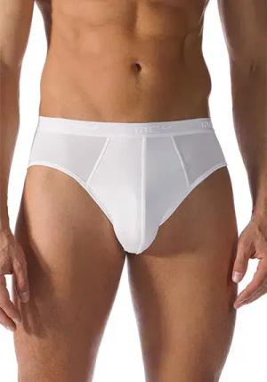 Mey Herren Jazz-Pants weiß Viskose/Modal unifarben