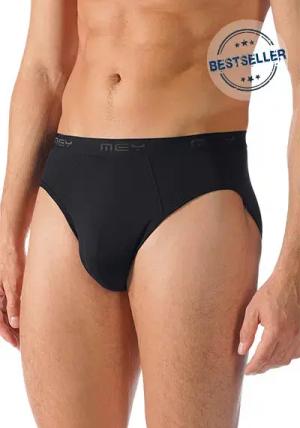 Mey Herren Jazz-Pants schwarz Viskose/Modal unifarben