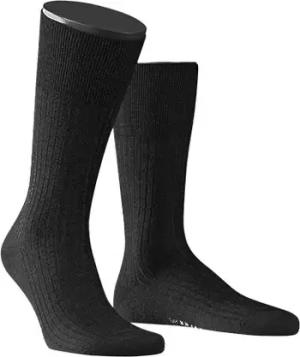 Falke Herren Socken grau Merinowolle unifarben