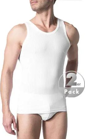Schiesser Herren Tanktops weiß Baumwolle & Mix unifarben