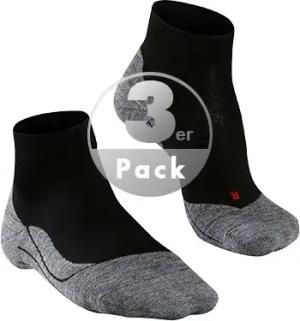 Falke Herren Socken schwarz Mikrofaser/Funktion unifarben