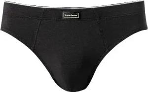 bruno banani Herren Sportslip schwarz Baumwolle & Mix unifarben