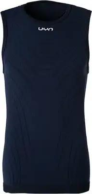 UYN Herren T-shirt blau Mikrofaser/Funktion unifarben