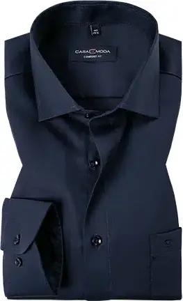 CasaModa Herren Hemd blau Comfort Fit