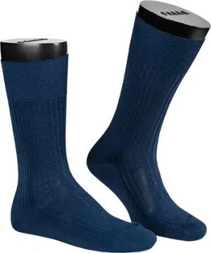 Falke Herren Socken blau Baumwolle & Mix unifarben