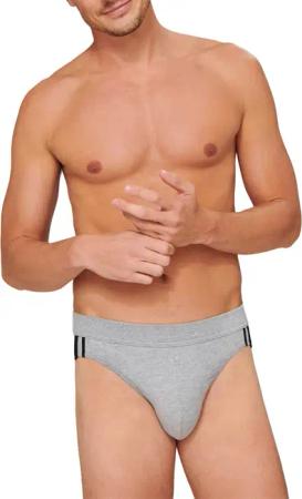 Schiesser Herren Unterwäsche grau Baumwolle & Mix unifarben