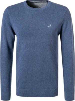 Gant Herren Pullover blau unifarben