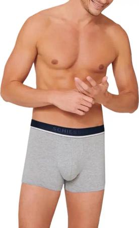 Schiesser Herren Unterwäsche blau,grau,schwarz Baumwolle & Mix unifarben
