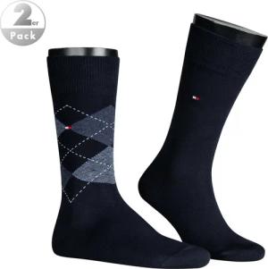 Tommy Hilfiger Herren Socken blau Baumwolle & Mix unifarben