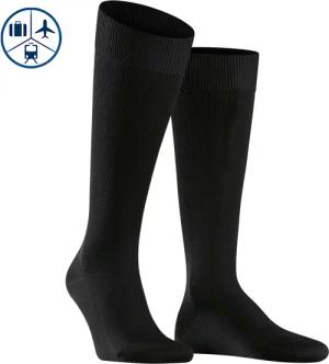 Falke Herren Socken schwarz Schur-Wolle unifarben