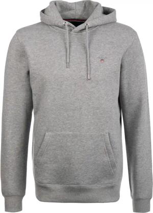 Gant Herren Hoodie grau unifarben