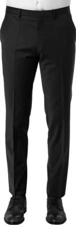 HUGO Herren Hose schwarz Slim Fit