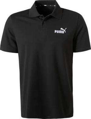 PUMA Herren Polo-Shirt schwarz Baumwolle & Mix unifarben