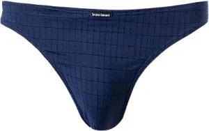 bruno banani Herren String blau Mikrofaser/Funktion unifarben