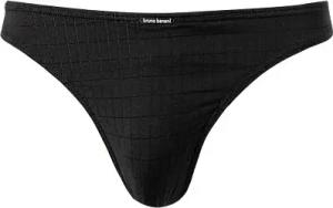 bruno banani Herren String schwarz Mikrofaser/Funktion unifarben