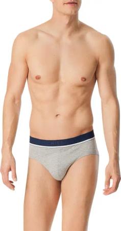 Schiesser Herren Rio-Slip blau,grau,rot Baumwolle & Mix unifarben