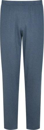 Mey Herren Pyjamahose blau Baumwolle & Mix Kariert