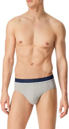 Schiesser Herren Rio-Slip blau,grau,schwarz Baumwolle & Mix unifarben