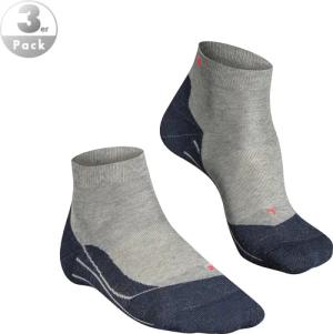 Falke Herren Socken grau Baumwolle & Mix unifarben