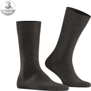 Falke Herren Socken braun Baumwolle & Mix unifarben