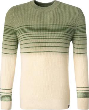 Marc O'Polo Herren Pullover grün Gestreift